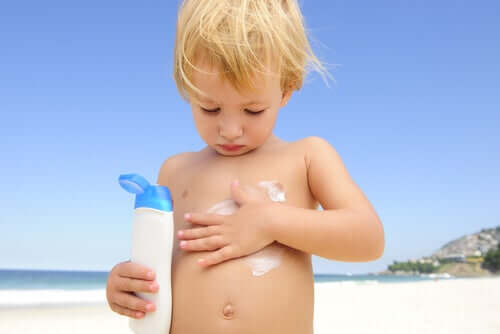 L'allergie au soleil chez les enfants
