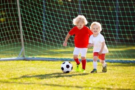 Le sport des enfants.