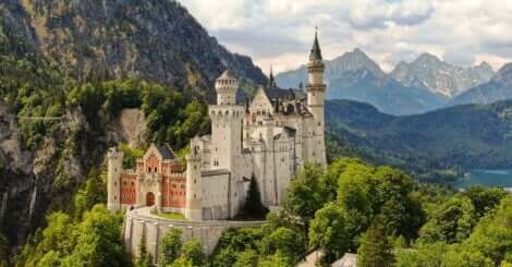 Le château de Neuschwanstein.