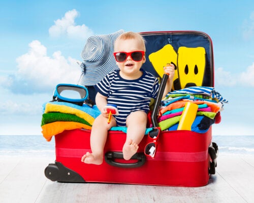 Les bagages de bébé en vacances : ce qu'il ne faut pas oublier