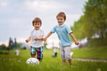 La rivalité dans le football pour enfants