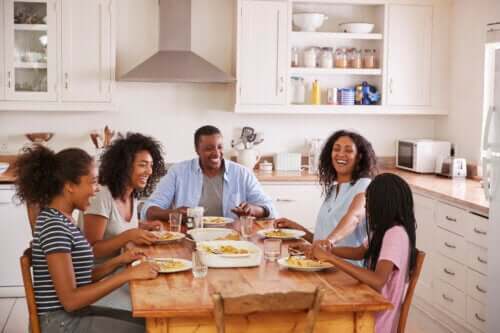 dîner partagé en famille habitudes saines