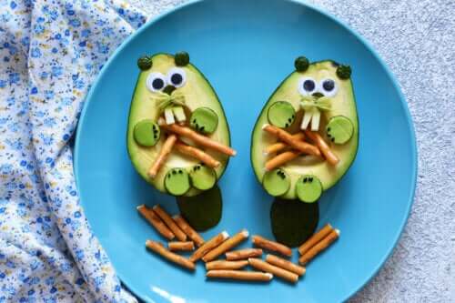 recettes amusantes pour les enfants avec de l'avocat