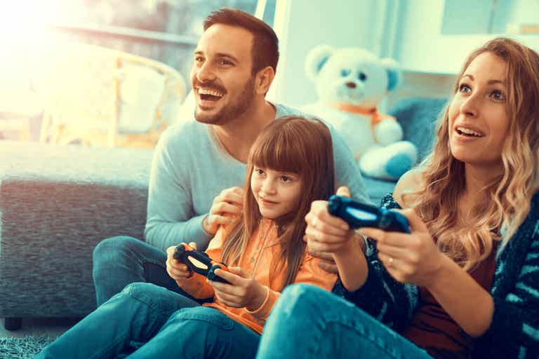 jeux vidéo en famille