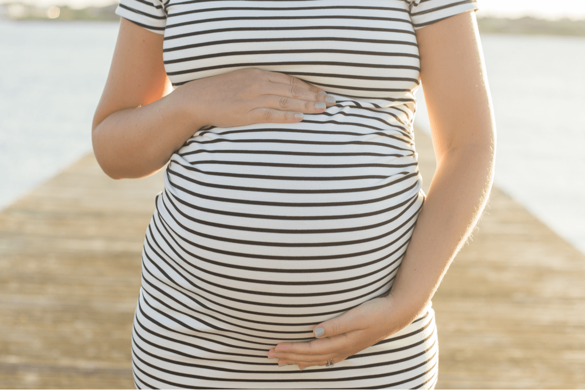 femme enceinte marinière