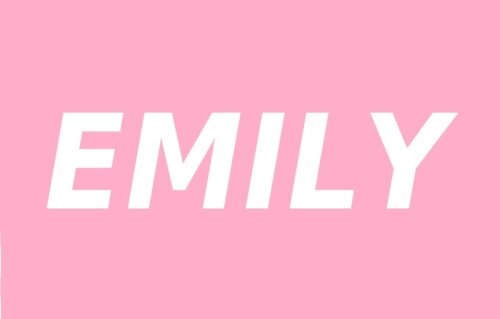 Origine et signification du prénom Emily