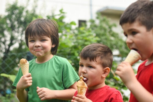 Alimentation des enfants en été
