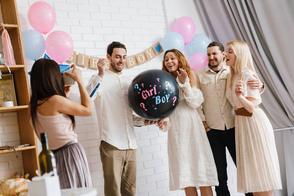 déco gender reveal