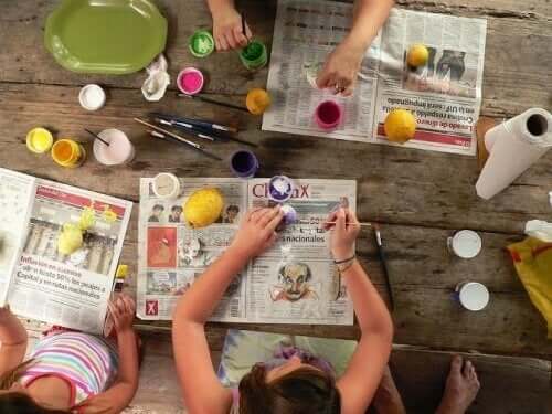 Ce que les activités manuelles apprennent à votre enfant