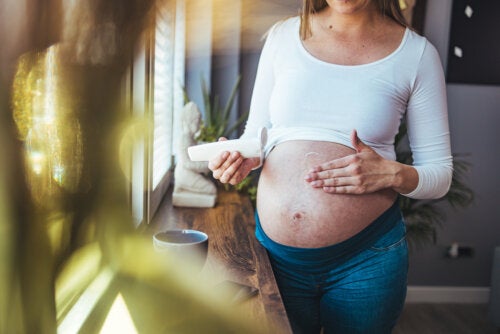 Routine anti-vergetures pendant la grossesse