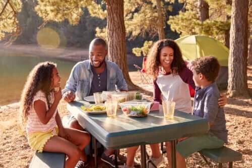 Activités de plein air en famille