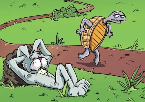 Le lièvre et la tortue : une fable sur la persévérance et l'effort
