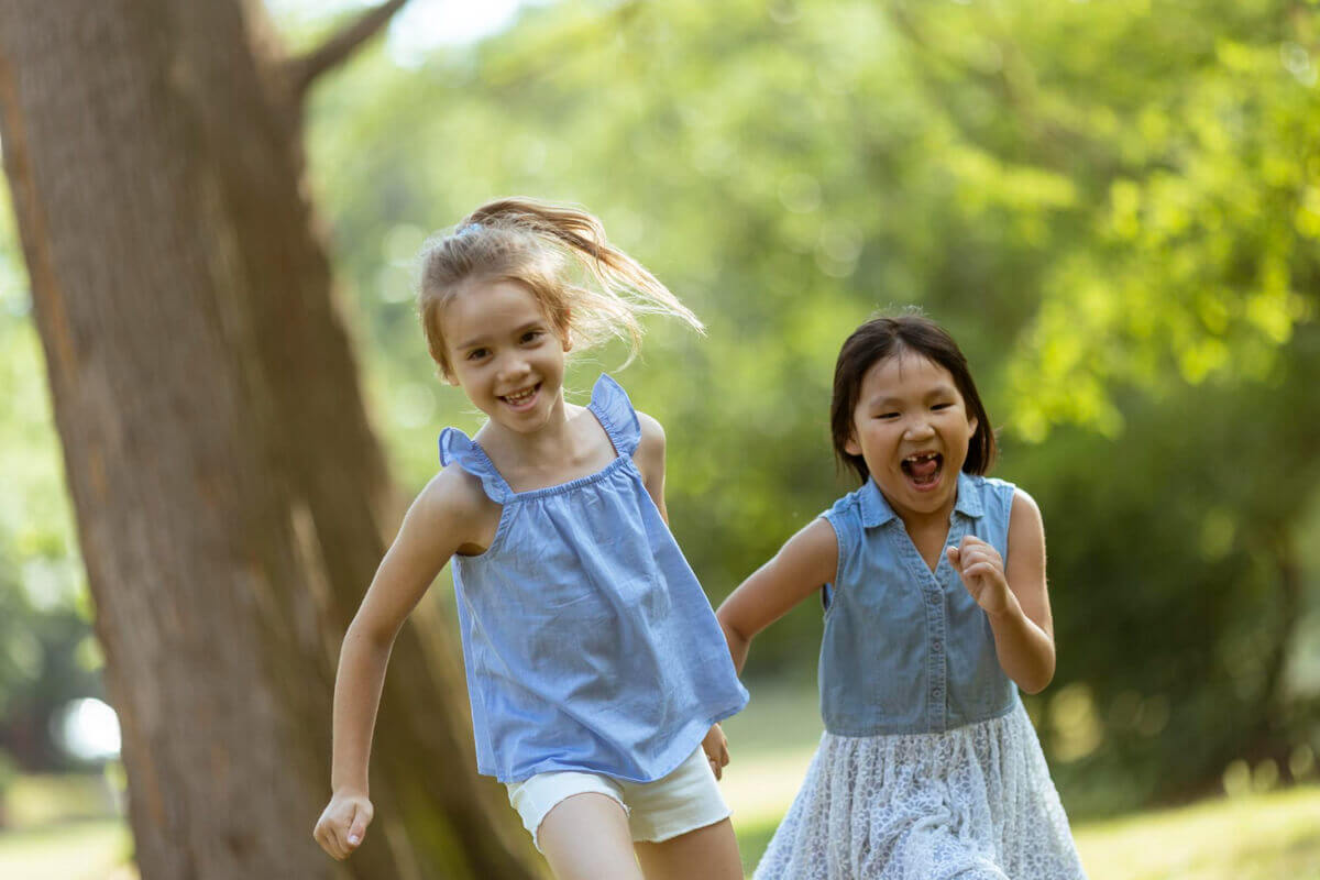 Le mouchoir, un jeu idéal pour les enfants