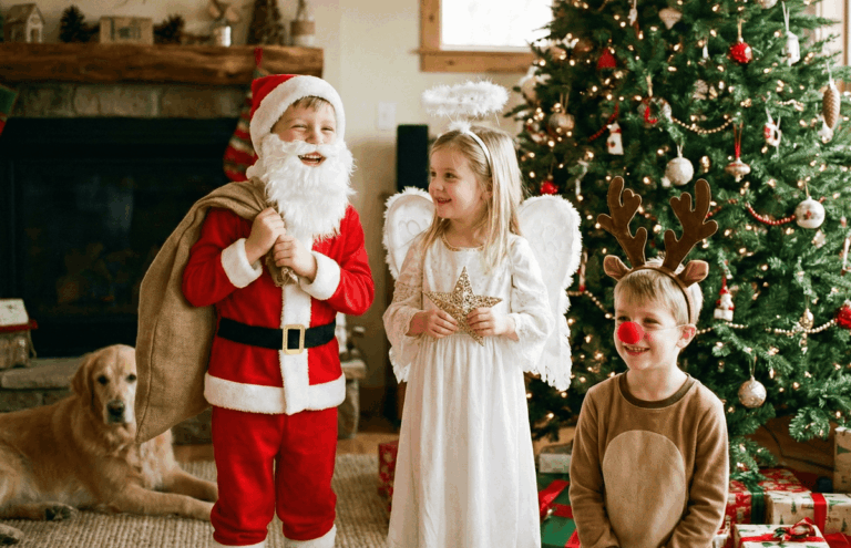 Déguisements de Noël pour enfants : 5 idées pour des fêtes magiques
